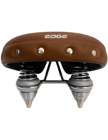 Fietszadel Edge Urban XL - mat donkerbruin