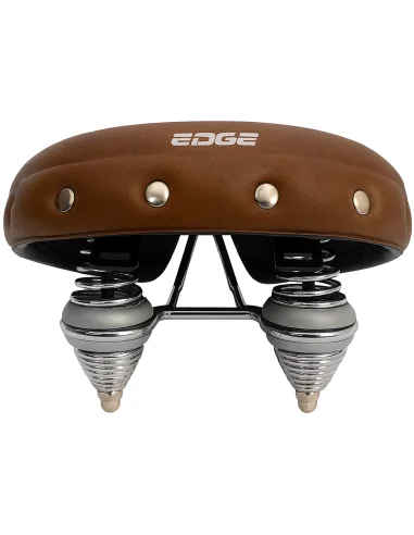 Fietszadel Edge Urban XL - mat donkerbruin