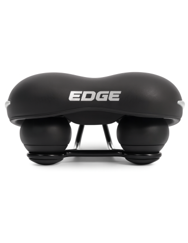 Fietszadel Edge Liberto - zwart (werkplaatsverpakking)