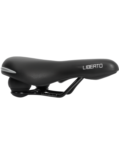 Fietszadel Edge Liberto - zwart (op kaart)