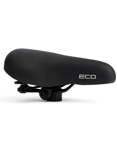 Fietszadel Edge City Eco - zwart (werkplaatsverpakking)
