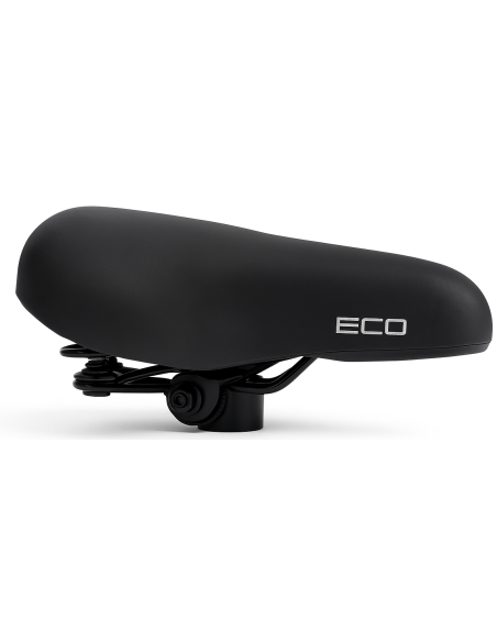Fietszadel Edge City Eco - zwart (werkplaatsverpakking)