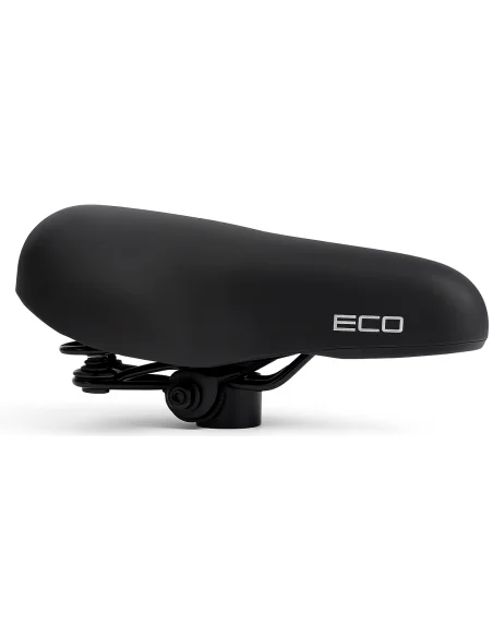 Fietszadel Edge City Eco - zwart (werkplaatsverpakking)