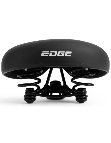 Fietszadel Edge City Eco - zwart (werkplaatsverpakking)