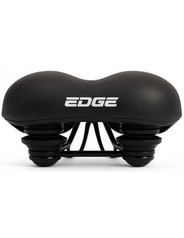 Fietszadel Edge Lazio - zwart