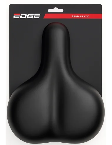 Fietszadel Edge Lazio - zwart