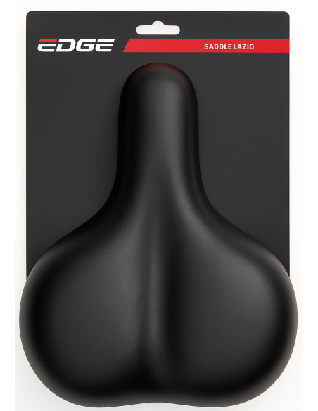 Fietszadel Edge Lazio - zwart