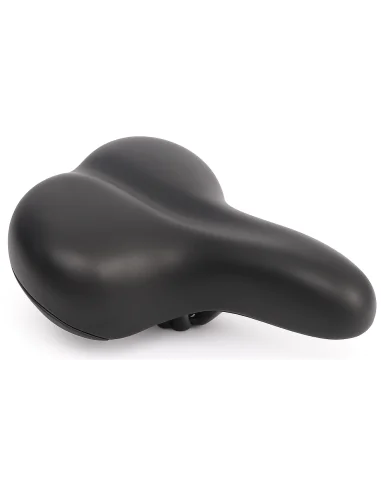 Fietszadel Edge City Soft incl. zadelstrop - zwart
