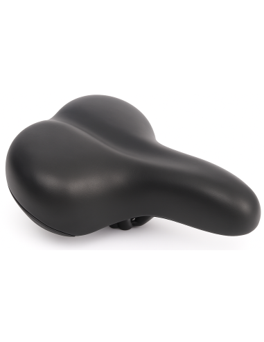 Fietszadel Edge City Soft incl. zadelstrop - zwart