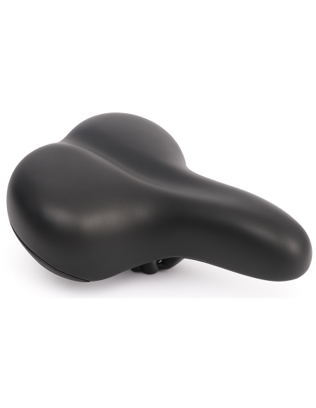 Fietszadel Edge City Soft incl. zadelstrop - zwart