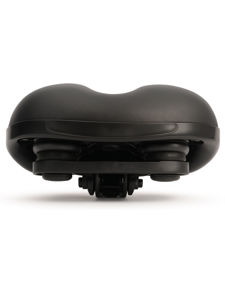 Fietszadel Edge City Soft incl. zadelstrop - zwart