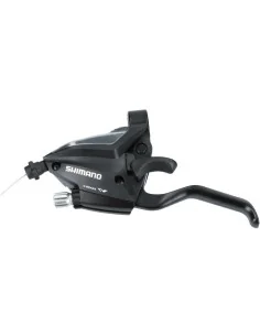 Versteller (links) met remhendel 3 speed Shimano ST-EF500 - 2 vingers - zwart