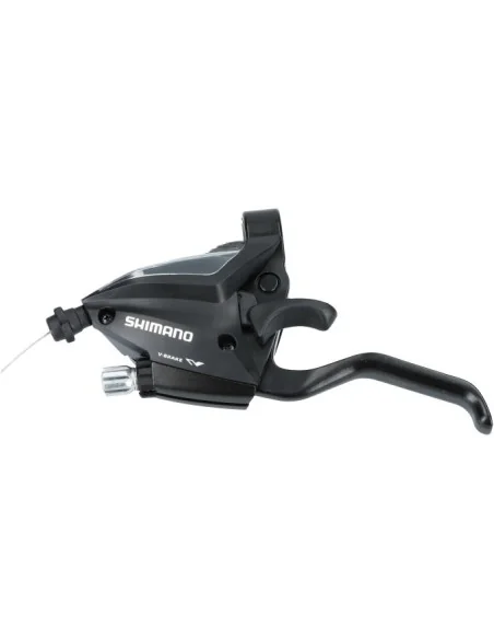 Versteller (links) met remhendel 3 speed Shimano ST-EF500 - 2 vingers - zwart