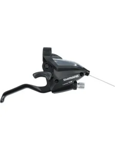 Versteller (rechts) met remhendel 8 speed Shimano ST-EF500 - 2 vingers - zwart
