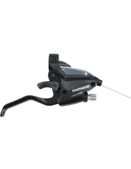 Versteller (rechts) met remhendel 8 speed Shimano ST-EF500 - 2 vingers - zwart