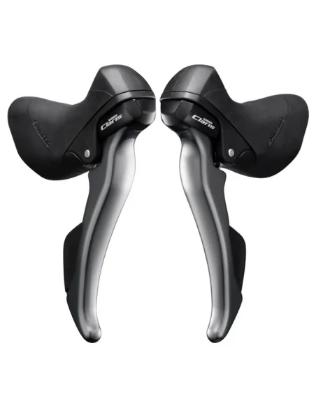 Versteller-/remhendelset 2 x 8 speed Shimano Claris ST-R2000 - grijs/zwart