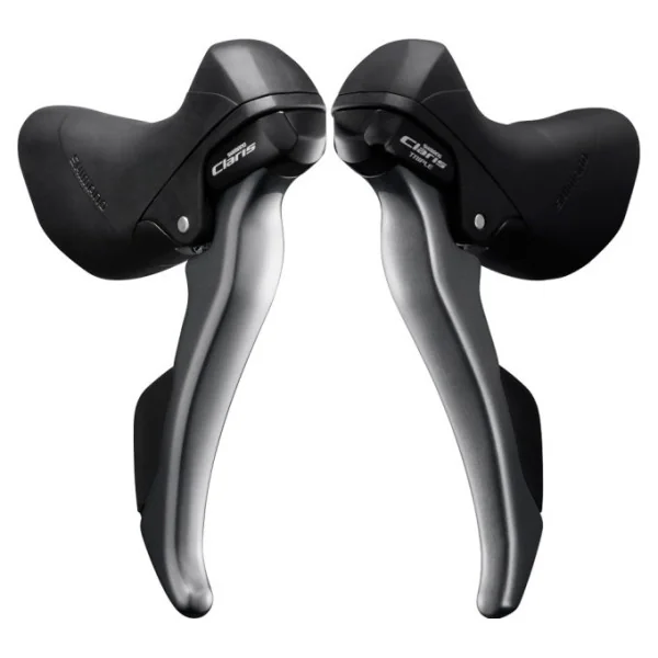 Versteller-/remhendelset 3 x 8 speed Shimano Claris ST-R2000 - grijs/zwart