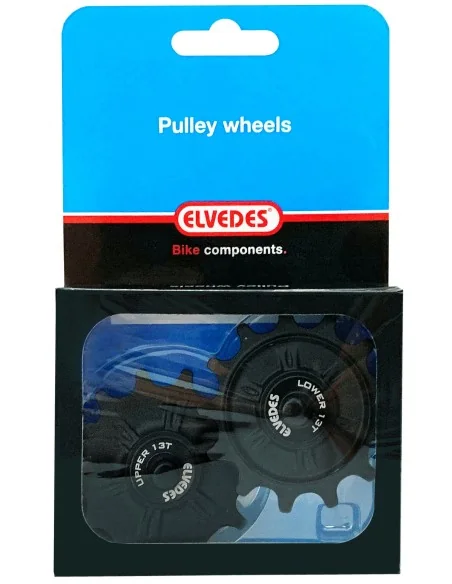 Derailleurwieltjes 2 x 13 tands Elvedes met afgedichte lagers - Shimano RD-M9100/M8100/M7100