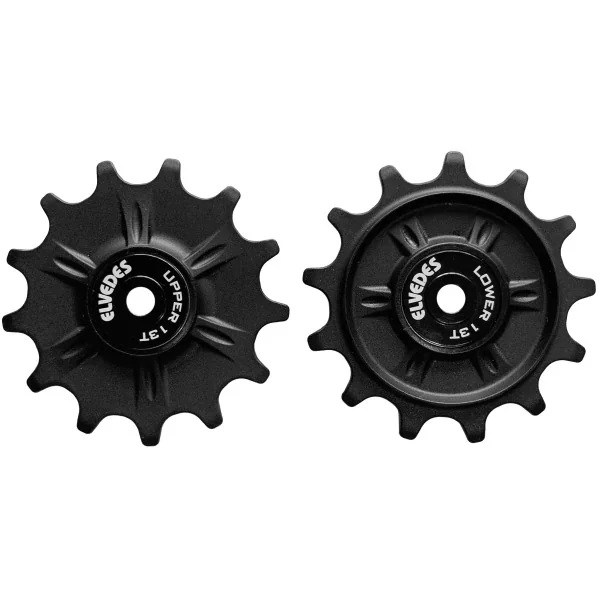 Derailleurwieltjes 2 x 13 tands Elvedes met afgedichte lagers - Shimano RD-M9100/M8100/M7100