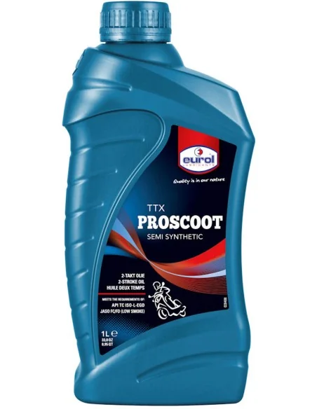 Olie Eurol Pro-Scoot (TT-X) semi synthetic - 1 liter