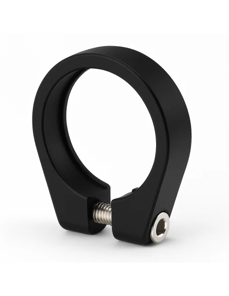 Zadelpenklem ø34,9 mm Edge aluminium met inbusbout - zwart