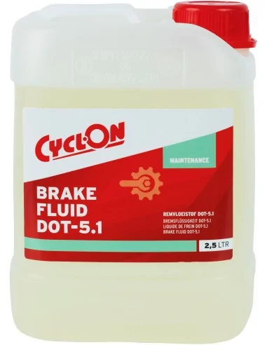 Remvloeistof Cyclon brake fluid DOT 5.1 - 2,5 litres
