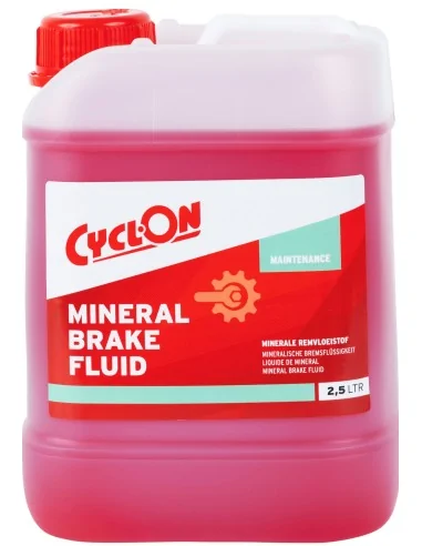 Minerale remvloeistof Cyclon Mineral Brake Fluid - 2.5 liter