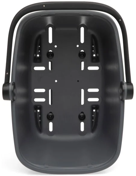 Gerecyclede (honden)fietsmand New Looxs Clipper Racktime - 28 liter 49 x 37 x 29 cm - anthraciet