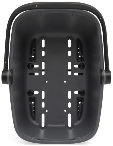 Gerecyclede (honden)fietsmand New Looxs Clipper Racktime - 28 liter 49 x 37 x 29 cm - anthraciet