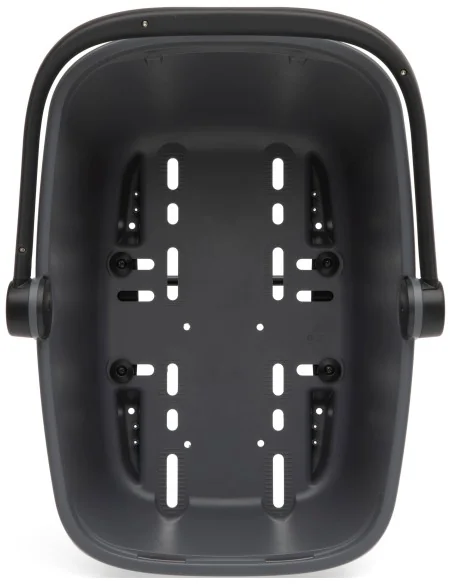 Gerecyclede (honden)fietsmand New Looxs Clipper Racktime - 28 liter 49 x 37 x 29 cm - anthraciet