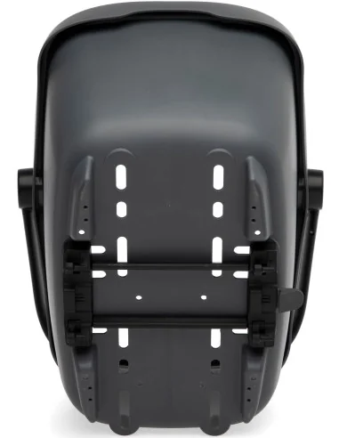 Gerecyclede (honden)fietsmand New Looxs Clipper Racktime - 28 liter 49 x 37 x 29 cm - anthraciet