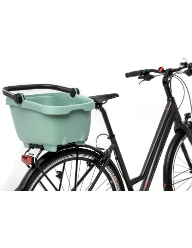 Gerecyclede (honden)fietsmand New Looxs Clipper Racktime 28 liter 49 x 37 x 29 cm - groen