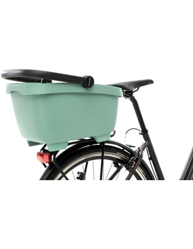 Gerecyclede (honden)fietsmand New Looxs Clipper Racktime 28 liter 49 x 37 x 29 cm - groen