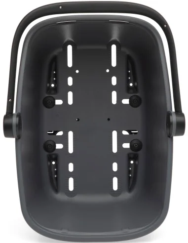 Gerecyclede (honden)fietsmand New Looxs Clipper Racktime 2.0 - anthraciet