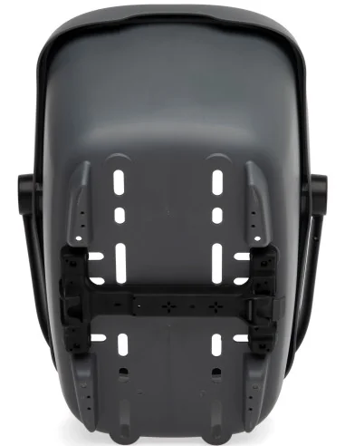 Gerecyclede (honden)fietsmand New Looxs Clipper Racktime 2.0 - anthraciet