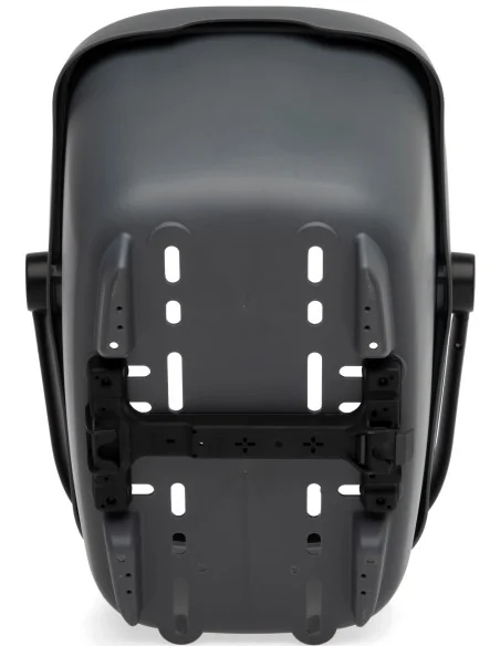 Gerecyclede (honden)fietsmand New Looxs Clipper Racktime 2.0 - anthraciet