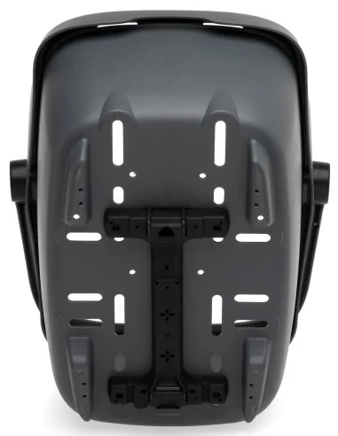 Gerecyclede (honden)fietsmand New Looxs Clipper Racktime 2.0 - anthraciet