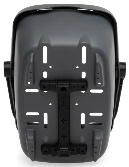 Gerecyclede (honden)fietsmand New Looxs Clipper Racktime 2.0 - anthraciet