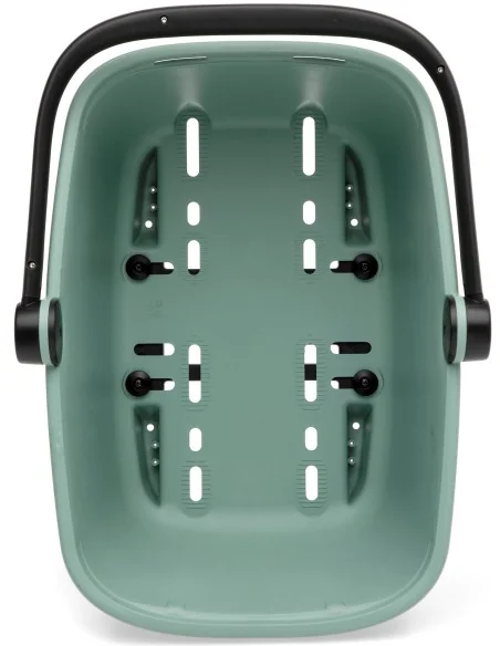 Gerecyclede (honden)fietsmand New Looxs Clipper Racktime 2.0 - groen