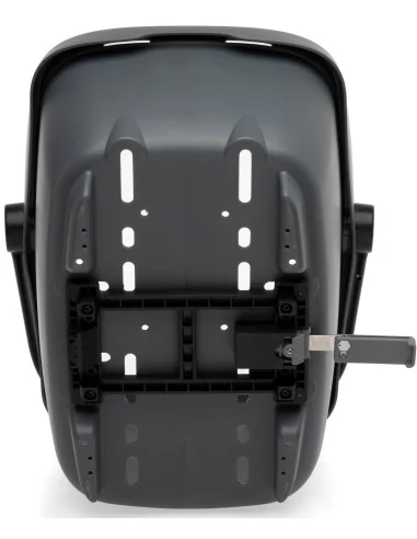 Gerecyclede (honden)fietsmand New Looxs Clipper MIK 28 liter - 49 x 37 x 29 cm - anthraciet