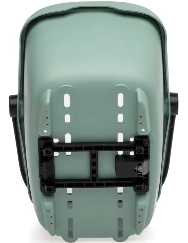 Gerecyclede (honden)fietsmand New Looxs Clipper MIK 28 liter - 49 x 37 x 29 cm - groen