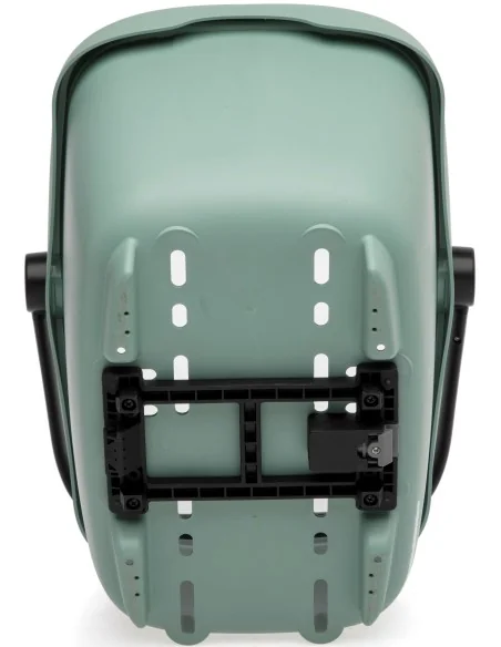 Gerecyclede (honden)fietsmand New Looxs Clipper MIK 28 liter - 49 x 37 x 29 cm - groen