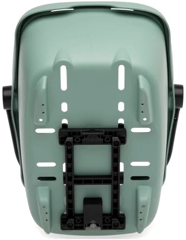 Gerecyclede (honden)fietsmand New Looxs Clipper MIK 28 liter - 49 x 37 x 29 cm - groen