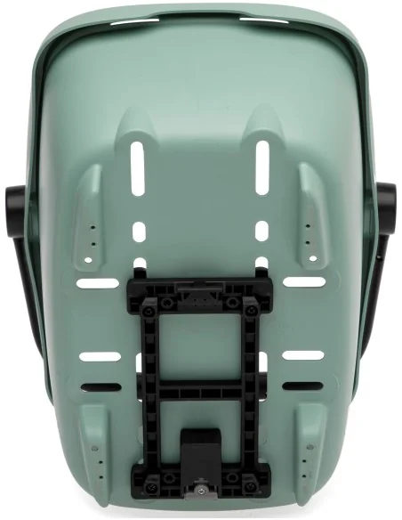 Gerecyclede (honden)fietsmand New Looxs Clipper MIK 28 liter - 49 x 37 x 29 cm - groen