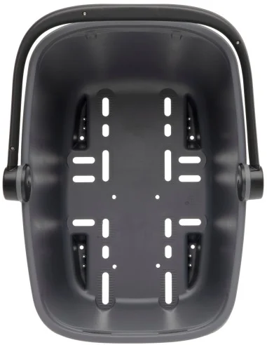 Gerecyclede (honden)fietsmand New Looxs Clipper 28 liter - 49 x 37 x 29 cm - anthraciet