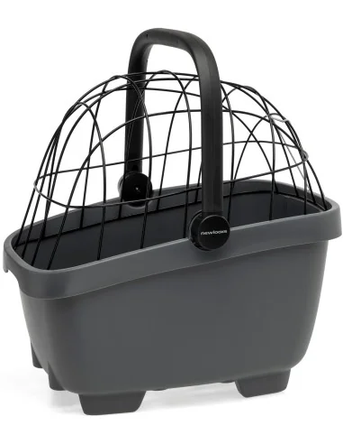 Pet Package New Looxs Clipper - zwart Met het bNew Looxs Clipper Pet Package/b maak je van de Clipper fietsmand eenvoudig een