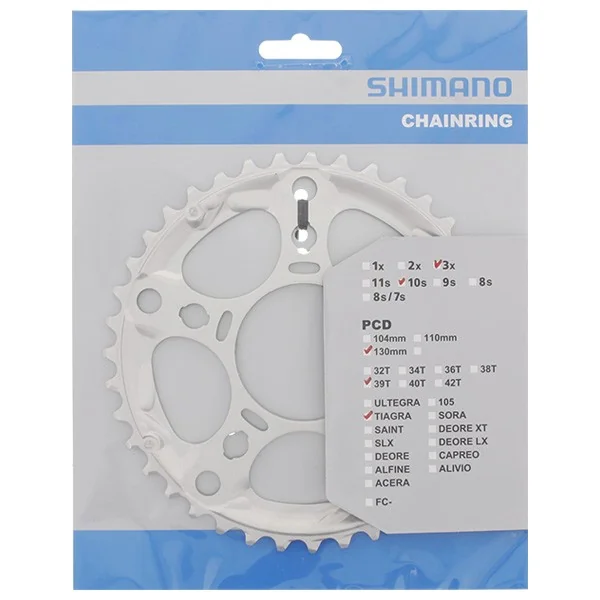 Kettingblad 39T Shimano Tiagra FC-4603 39T-D - zilver