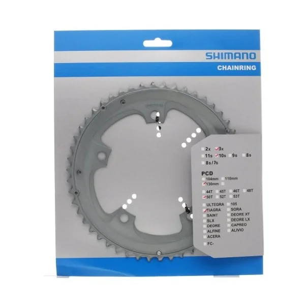 Kettingblad 50T Shimano Tiagra FC-4603 50T-D - zilver