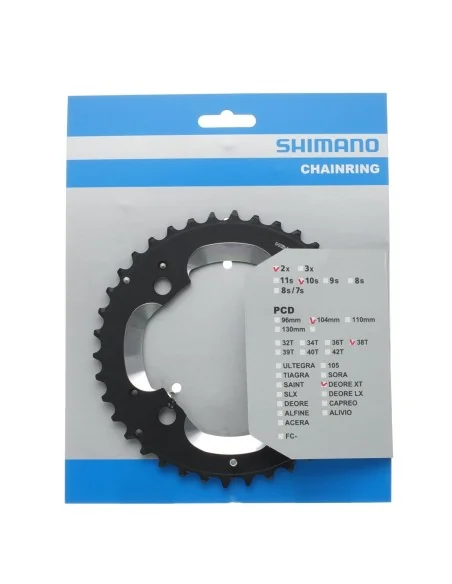 Kettingblad 38T Shimano Deore XT FC-M785 38T-AM