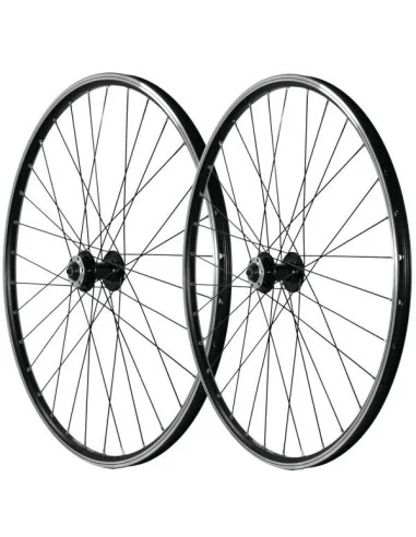 Wielset 26" Rodi Viper MTB 8/9/10 speed - zwart - schijfrem